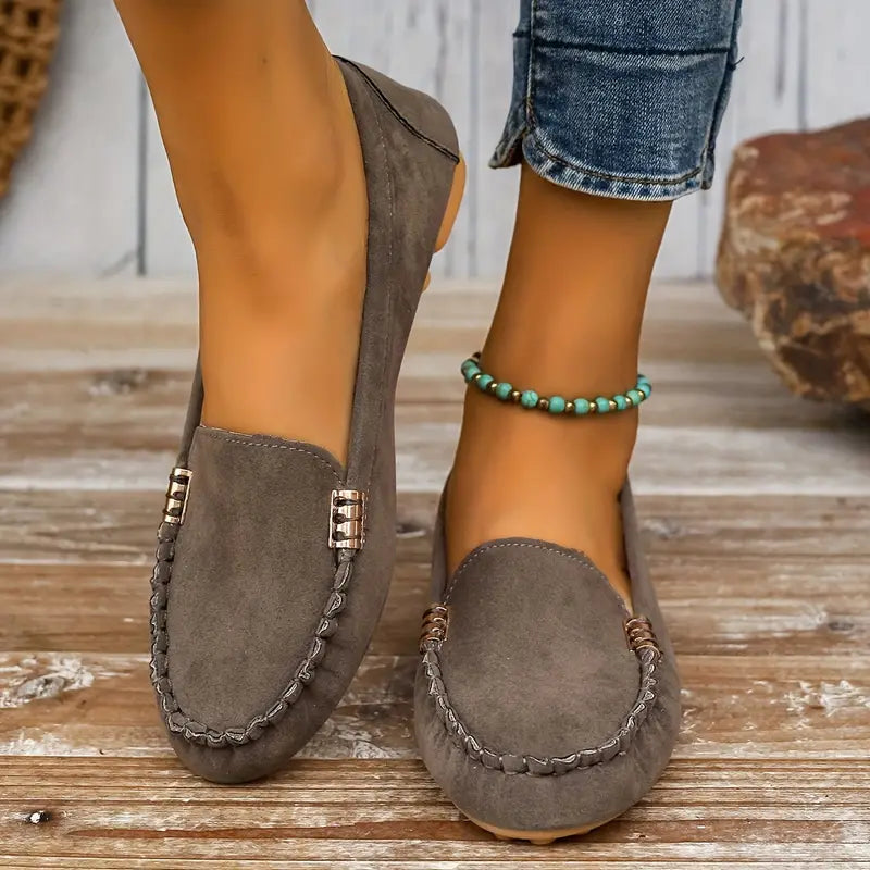 Georgia - Casual slip-on lägenheter