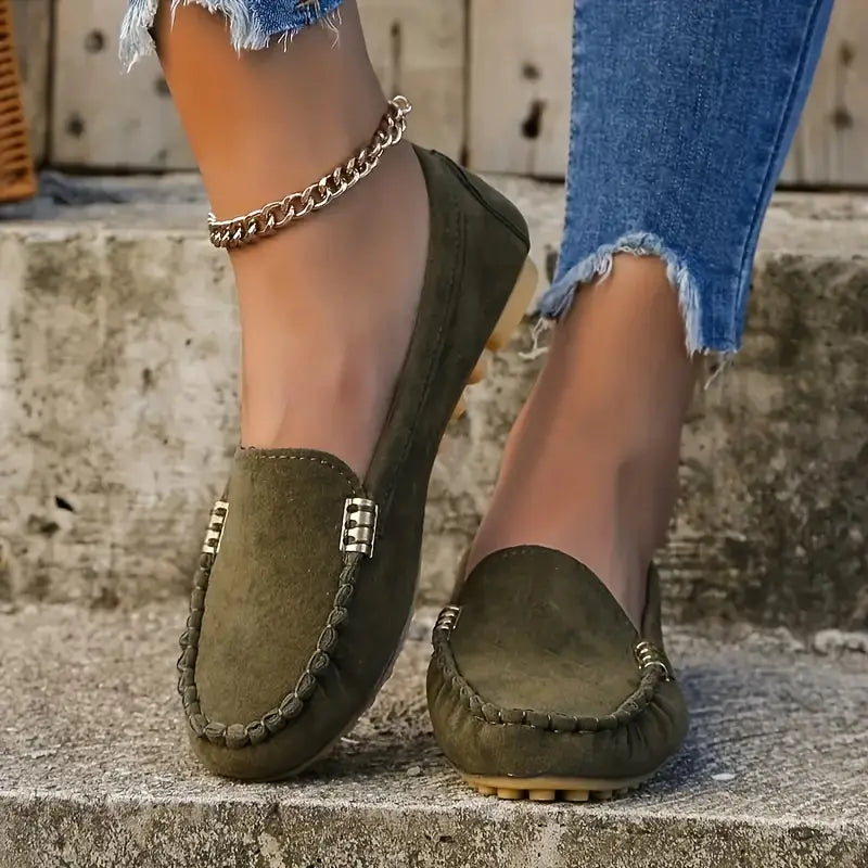 Georgia - Casual slip-on lägenheter