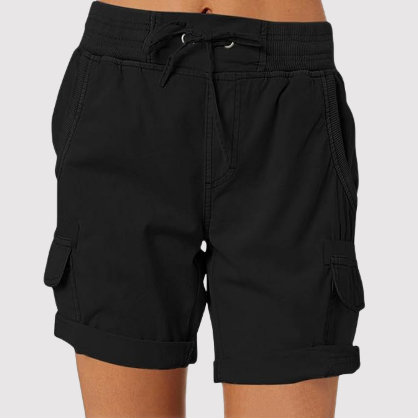 Olive - Cargo shorts för kvinnor