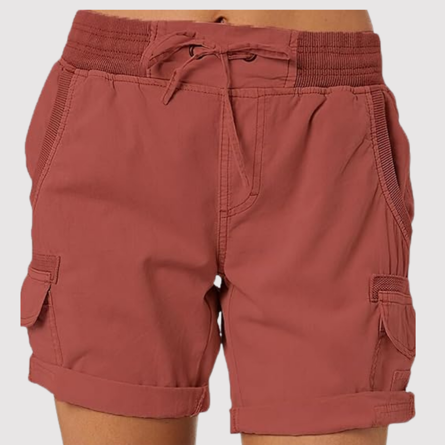 Olive - Cargo shorts för kvinnor