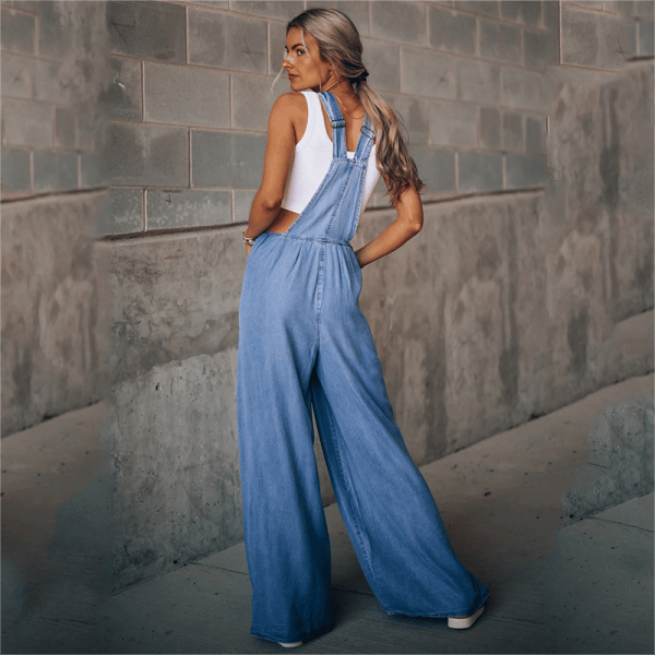 Domika - Denim-jumpsuit til damer