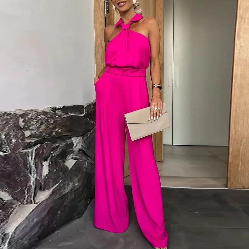 Patrishia - Hult off-the-shoulder fest-jumpsuit