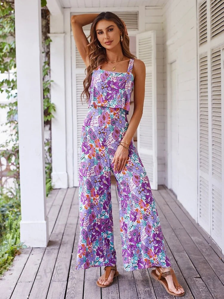 Winnie Jumpsuit för kvinnor med blommönster