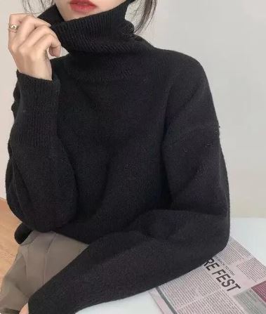 Susan - Elegant tröja med turtleneck