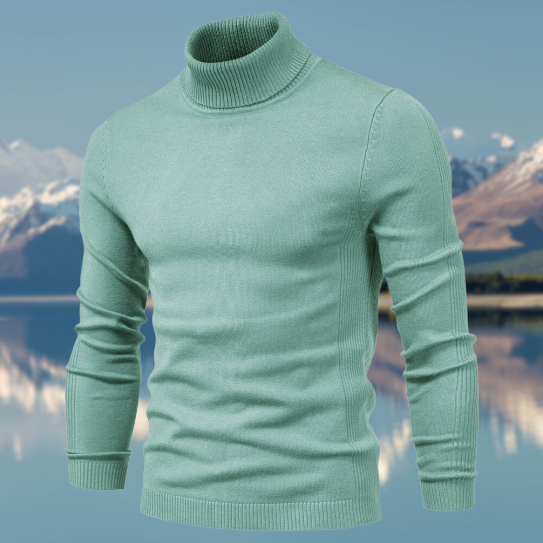 Prestige - Rullekrave sweater