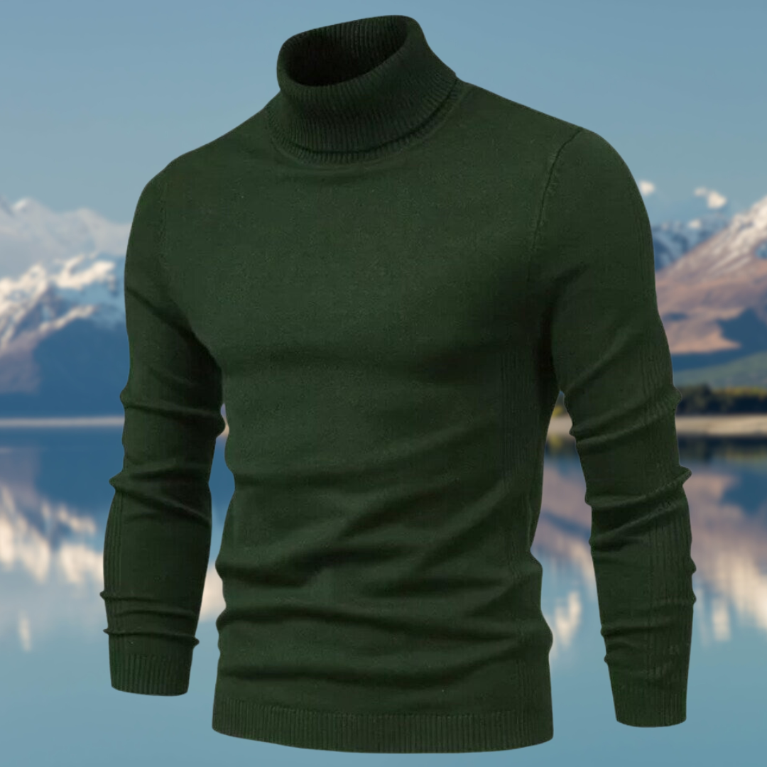 Prestige - Rullekrave sweater