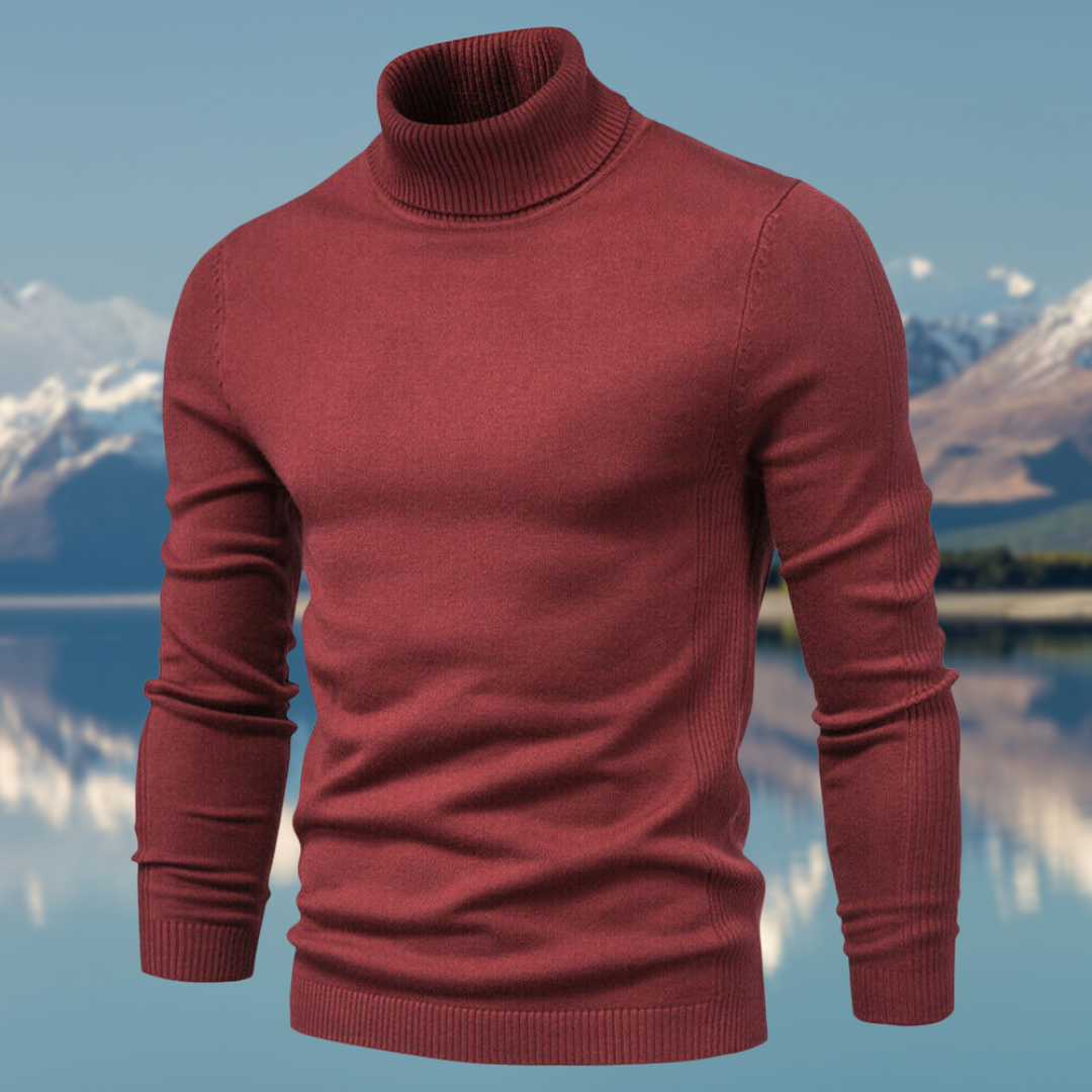 Prestige - Rullekrave sweater