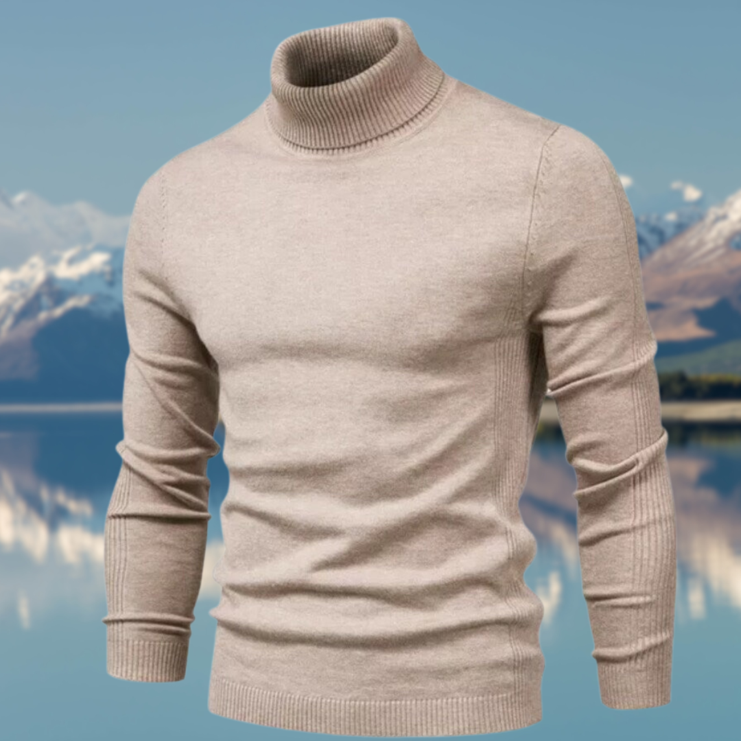 Prestige - Rullekrave sweater