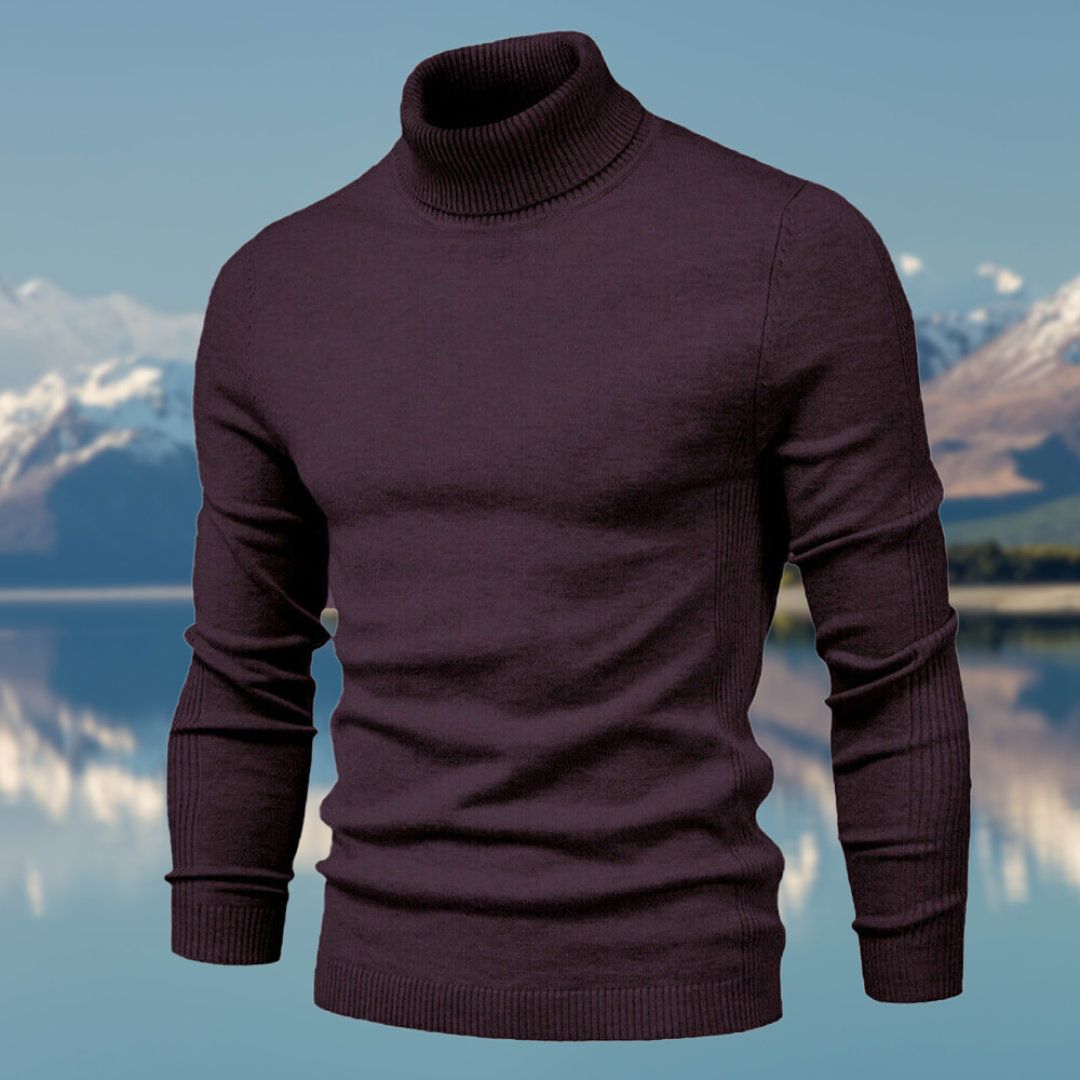 Prestige - Rullekrave sweater