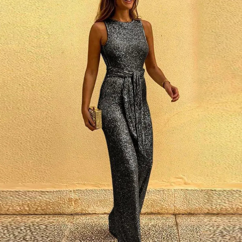 Serafina - Elegant paillet-jumpsuit