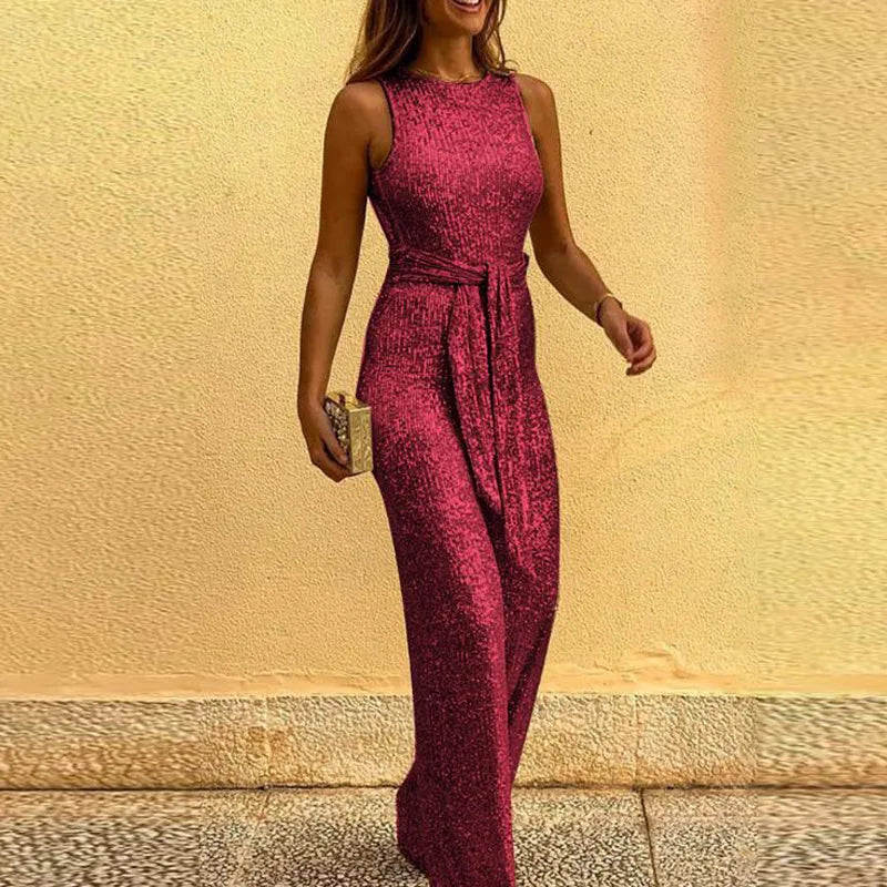 Serafina - Elegant paillet-jumpsuit