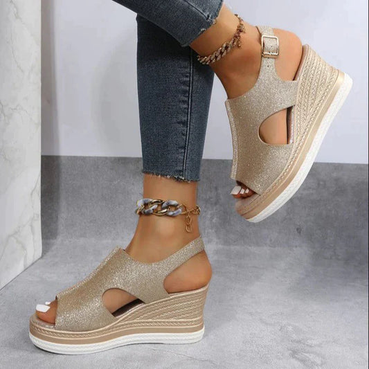 Shirley Wedge Sandaler