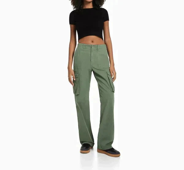 Paula - Straight Fit Cargo Pants