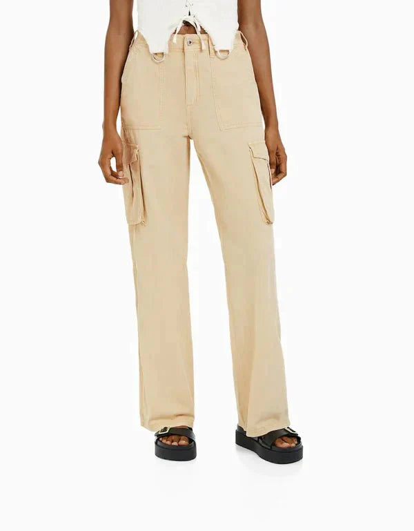 Paula - Straight Fit Cargo Pants